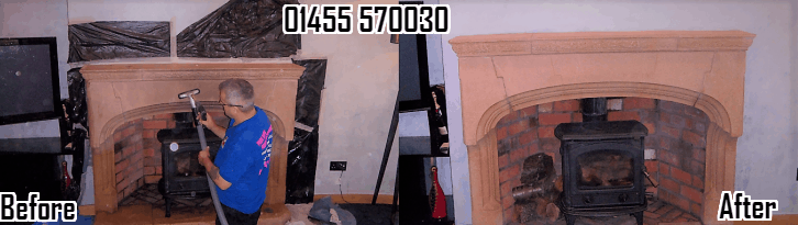fireplace cleaning and sealing in Lutterworth & Leicestershire 01455 570030