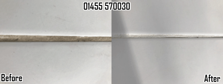Grout cleaned re-coloured and sealed in Lutterworth 01455 570030