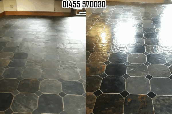 Slate polishing in Lutterworth 01455 570030