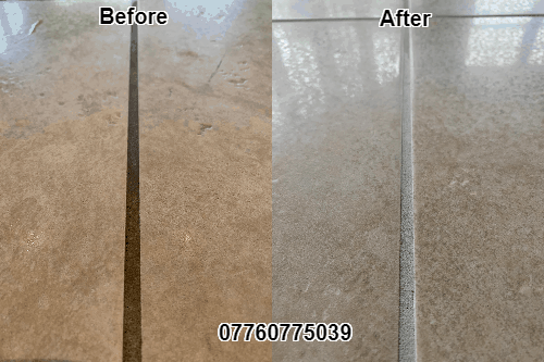 Porcelain Grout Cleaning & Sealing In Lutterworth Leicestershire 01455570030